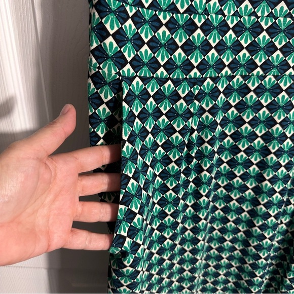 NEW with tags. King Louie large "Mona" dress in Mazapan Black, geometric pattern - Picture 3 of 10